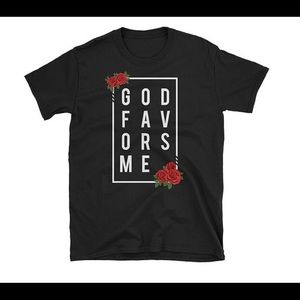 Be Blessed Co “God Favors Me” t shirt Black